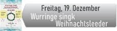 Weihnachtlicher Mitsing-Abend 