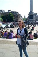 Anne vor Trafalgar Square