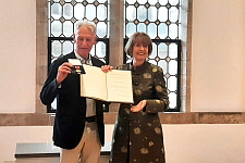 Hans-Josef Heinz und Oberbrgermeisterin Henriette Recker